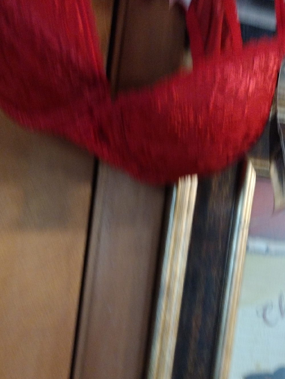 Red Lace Bra
